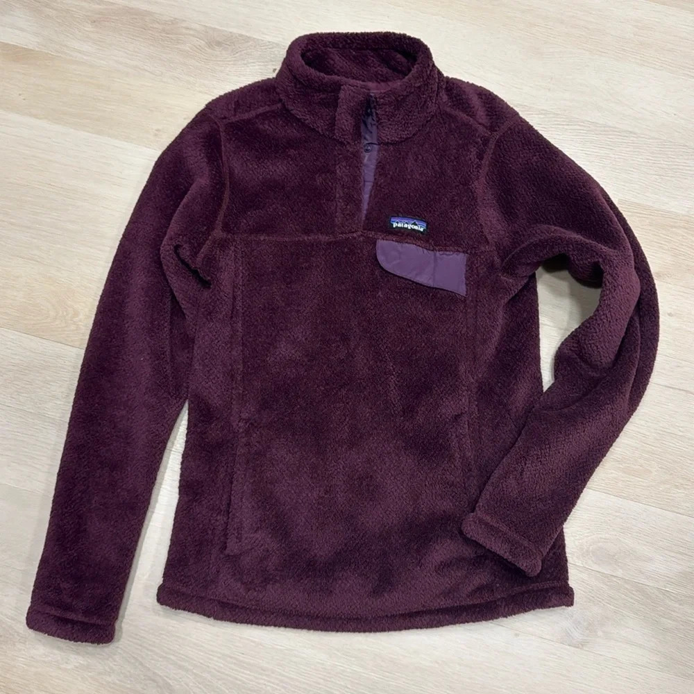 Patagonia Snap Fleece Pullover, Size Small